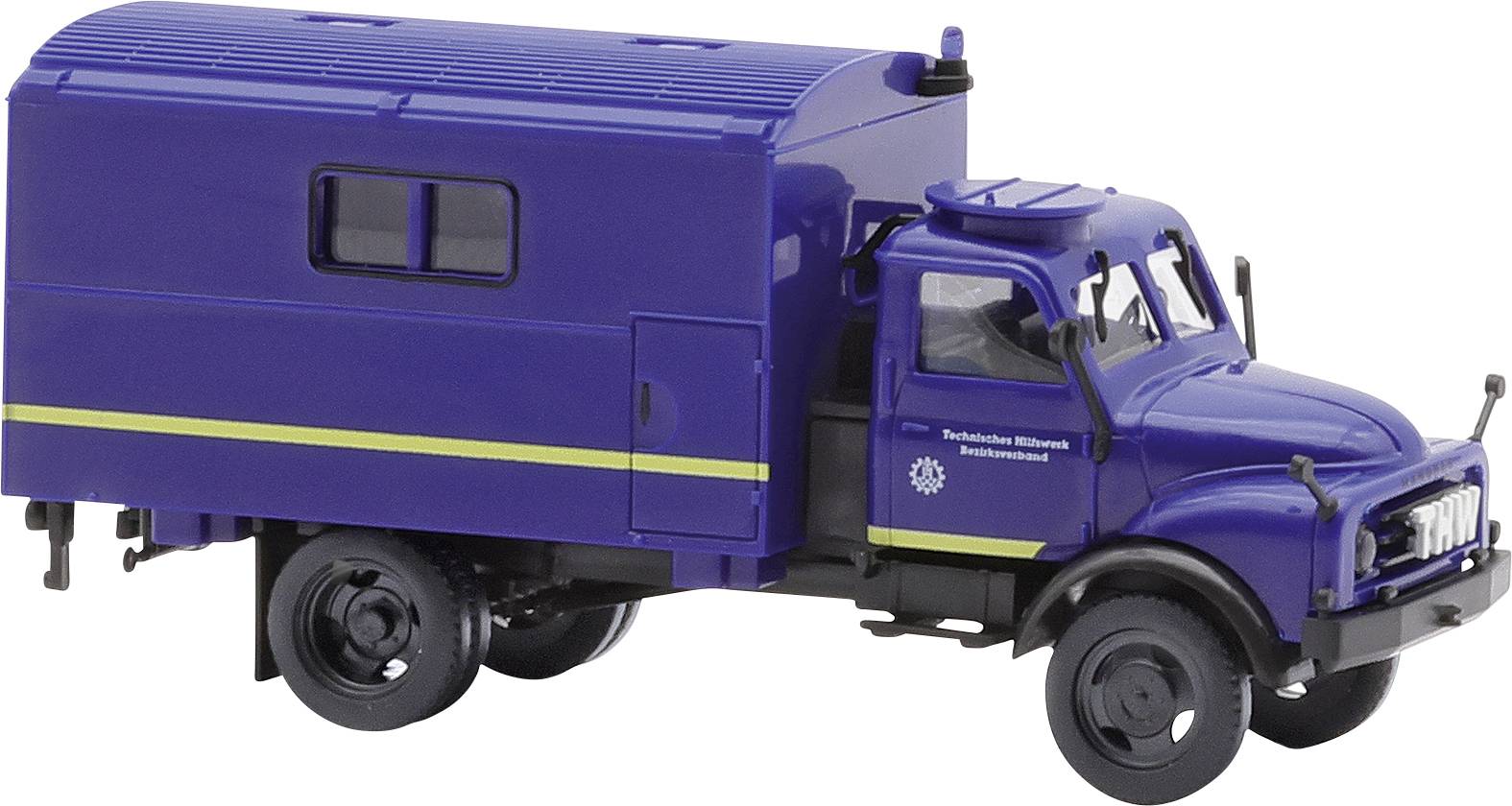 Busch 50816 H0 Police & Emergency Service vehicle Hanomag AL 28, 75 years THW