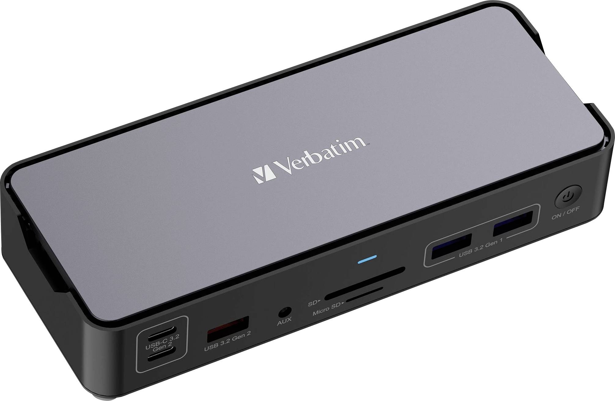 Verbatim USB-C® docking station CDS-15 Compatible with (brand): Universal USB-C® powered, Built-in card reader
