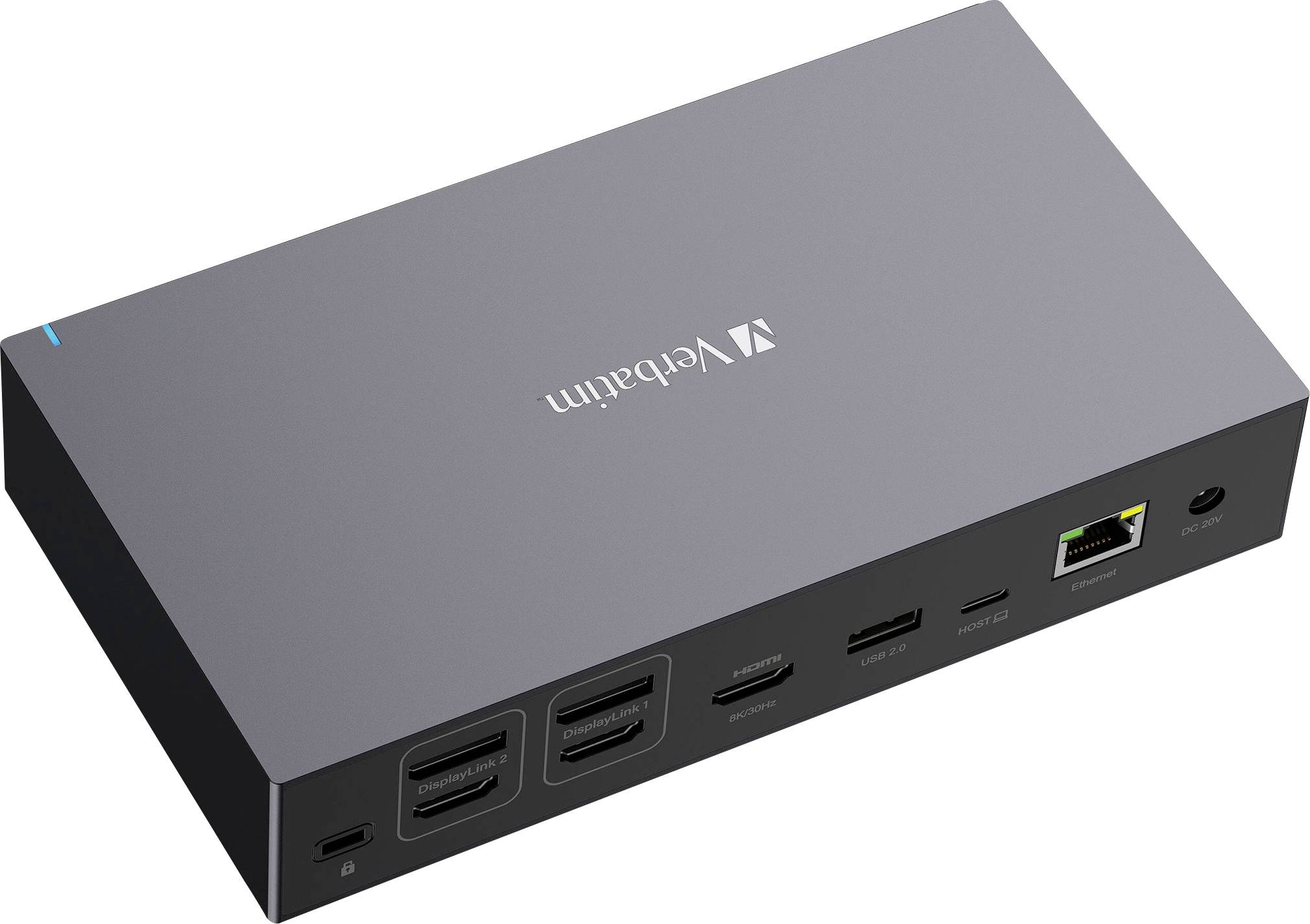 Verbatim USB-C® docking station CDS-17 Compatible with (brand): Universal USB-C® powered, Built-in card reader
