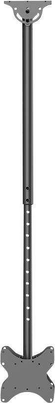 Neomounts CL35-340BL22 TV ceiling mount Height-adjustable, Swivelling, Tiltable 58,4 cm (23) - 106,7 cm (42) Roof suspension bracket