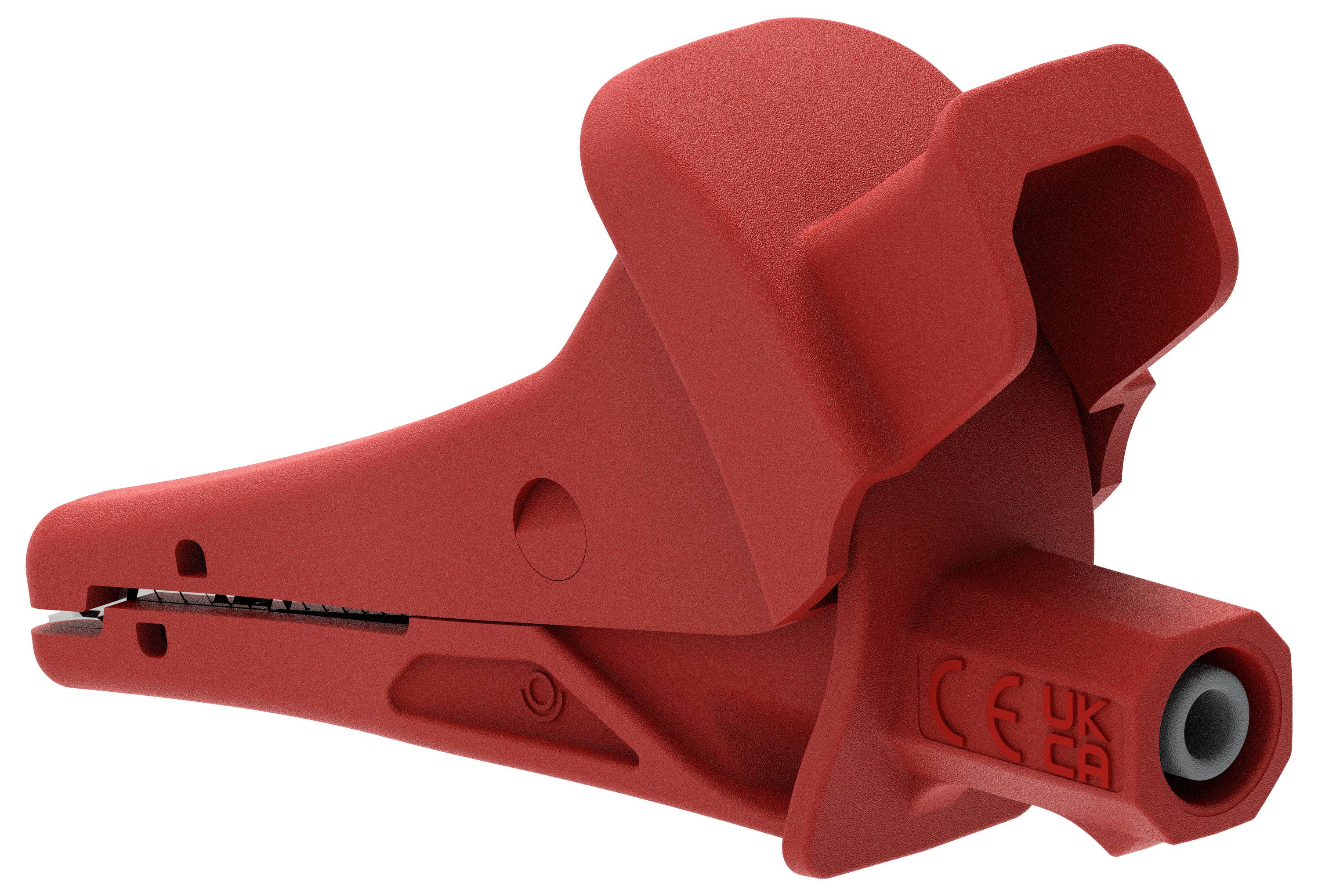 Electro PJP 5104-IEC-CD1-R Alligator clip Red Max. clamping range: 25 mm Length: 91 mm 1 pc(s)-2