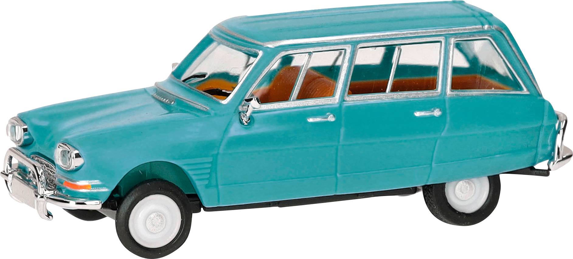 Image of Herpa 027328-004 H0 Car Citroën AMI 6 Break, pastel turquoise