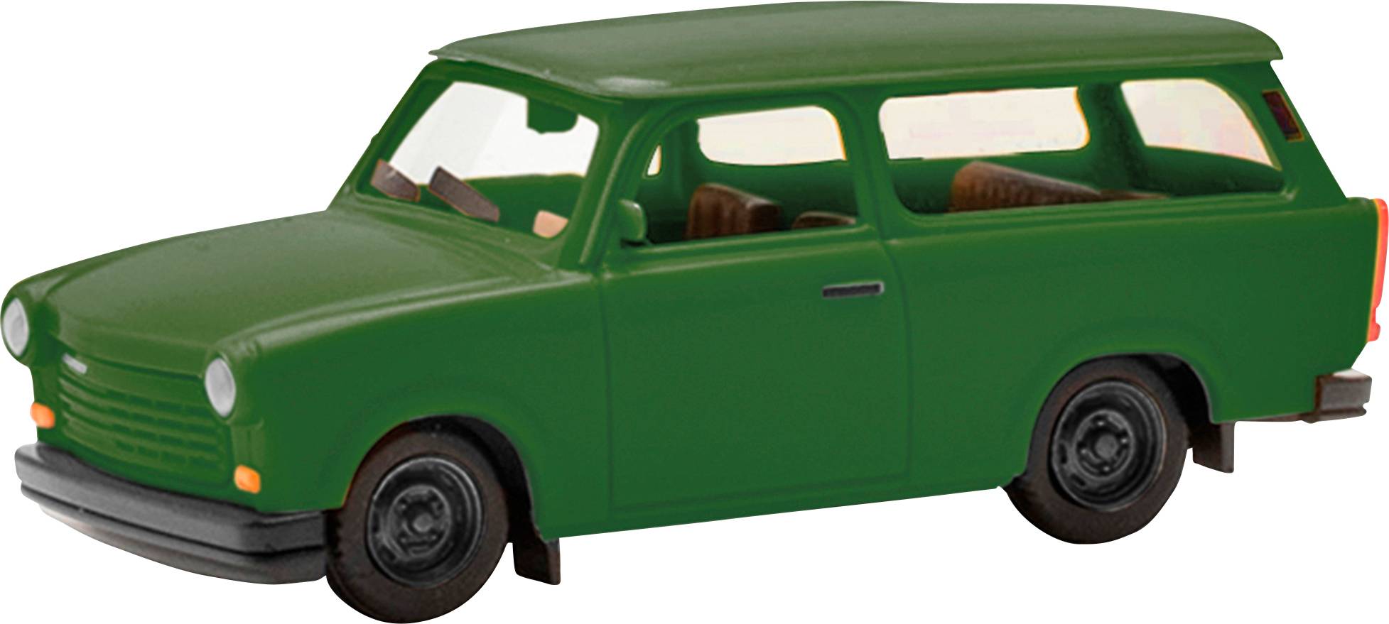 Image of Herpa 027359-005 H0 Car Trabant 1.1 universal, olive green