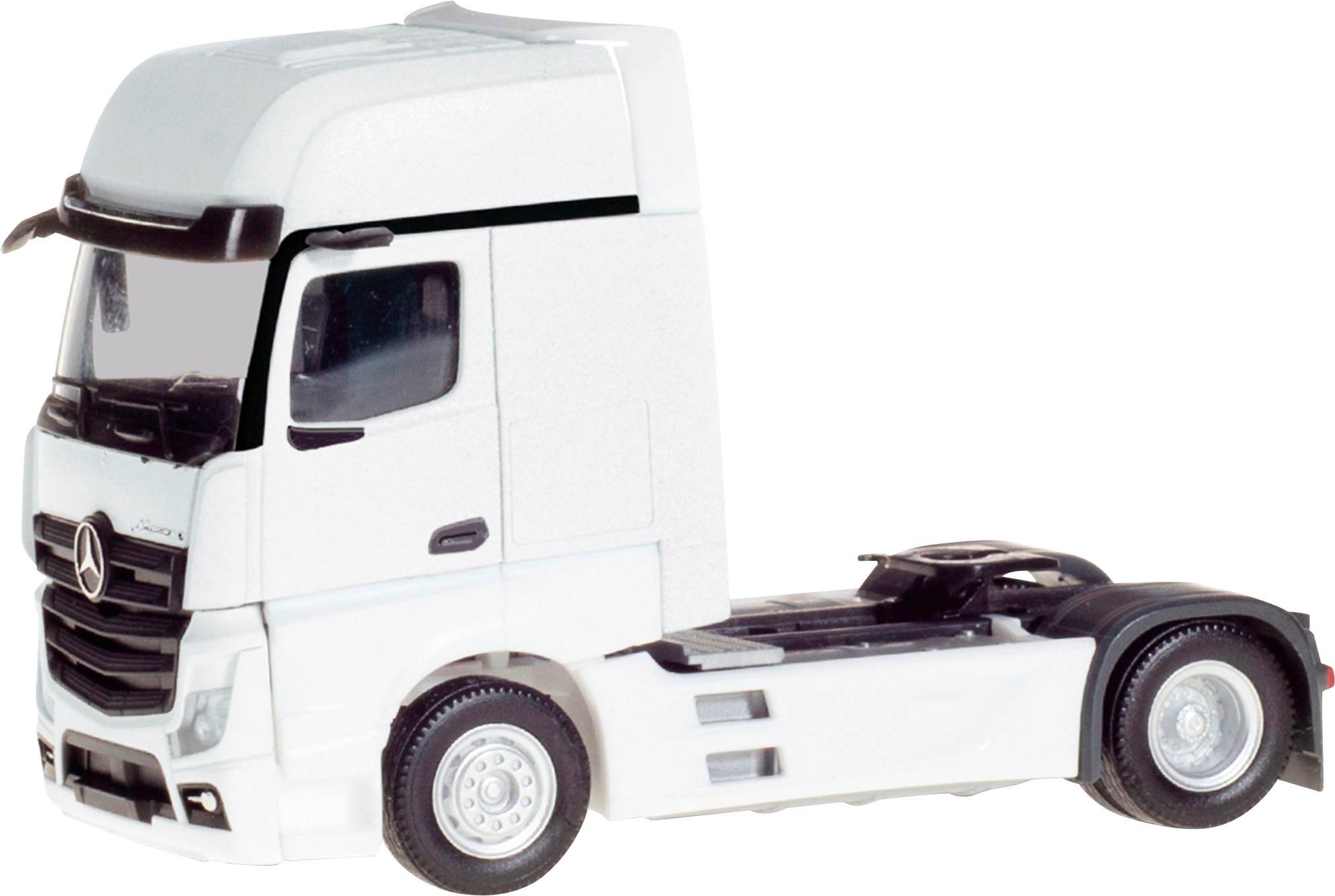 Herpa 317948 H0 HGV Mercedes Benz Actros L Gigaspace solo tractor 2-axle, white