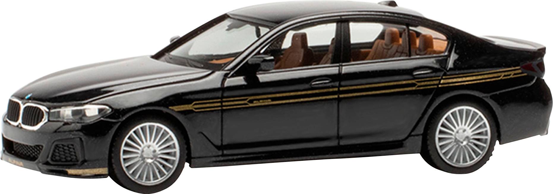 Image of Herpa 421065-002 H0 Car BMW ALPINA B5 sedan, black