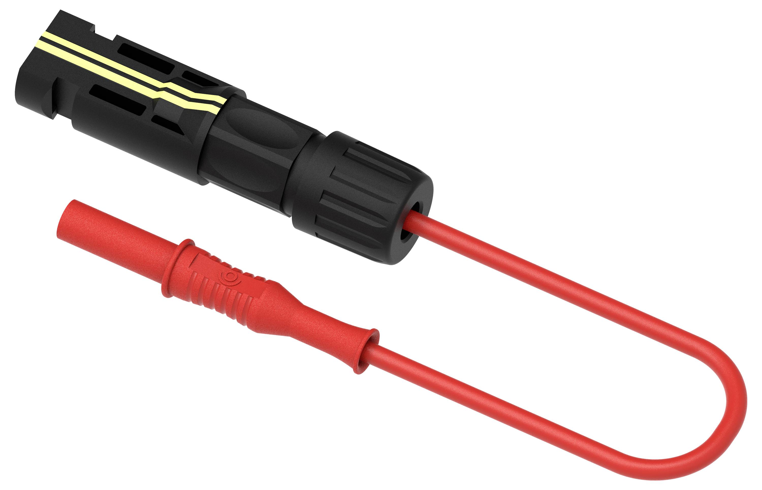 Electro PJP PVM2317-CD1-100R Test lead 1 m Red, Black 1 pc(s)-1