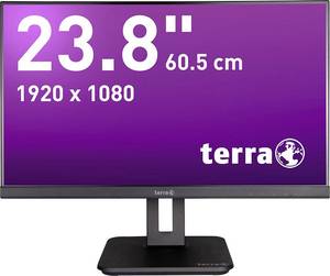Terra 2448W LCD   EEC E (A - G) 60.5 cm (23.8 inch) 1920 x 1080 p 16:9 5 ms HDMI™, DisplayPort, USB C®, Headphone input IPS LCD