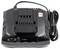A black CAS brand lithium-ion battery charger with power cord and LED indicators. Suitable for charging power tool batteries.