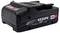 A black Gesipa 18V Li-Power 2.0Ah battery pack with a red button and CAS branding, used for cordless tools.