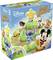 Game packaging 'Lucky Lotti' Disney Edition. Depicts Disney characters like Mickey Mouse and Simba racing towards a magical star. Suitable for ages 4 and up.