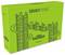 Packaging for the 'Gravitrax Skytrax XXL' by Ravensburger. Shows a green box with an illustration of towers and tracks from the marble run system.