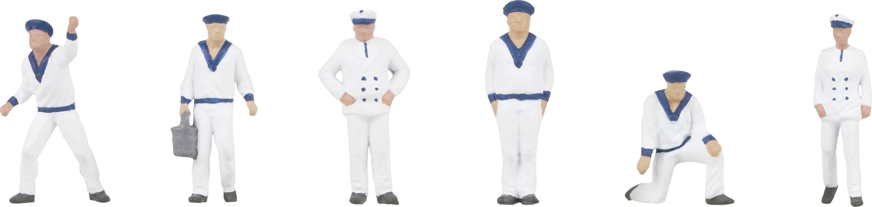 Faller H0 Sailors Painted, Standing