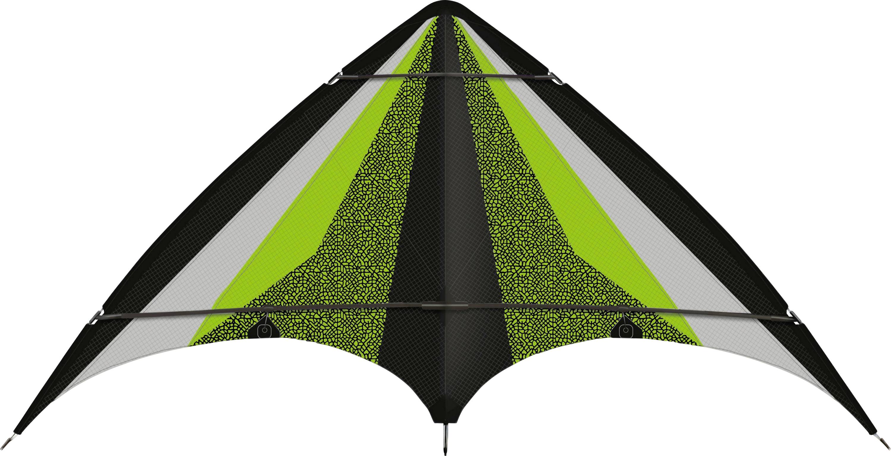 Guenther Flugspiele Dual line Stunt kite Neon loop 160 Wingspan (details) 1600 mm
