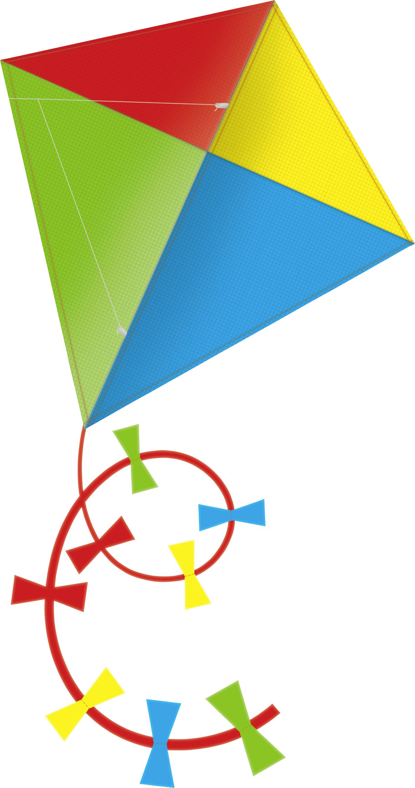 Guenther Flugspiele Single line Kite Quadro Wingspan (details) 700 mm