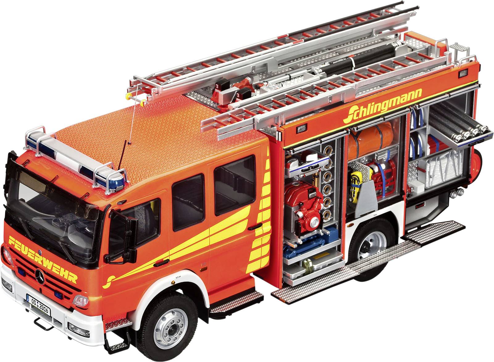 Revell 07404 Schlingmann LF 20/16 Fire engine assembly kit 1:24