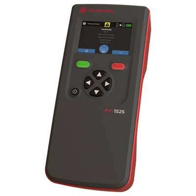 'Electronic testing device with display and control buttons. Shows measurement and status information.'