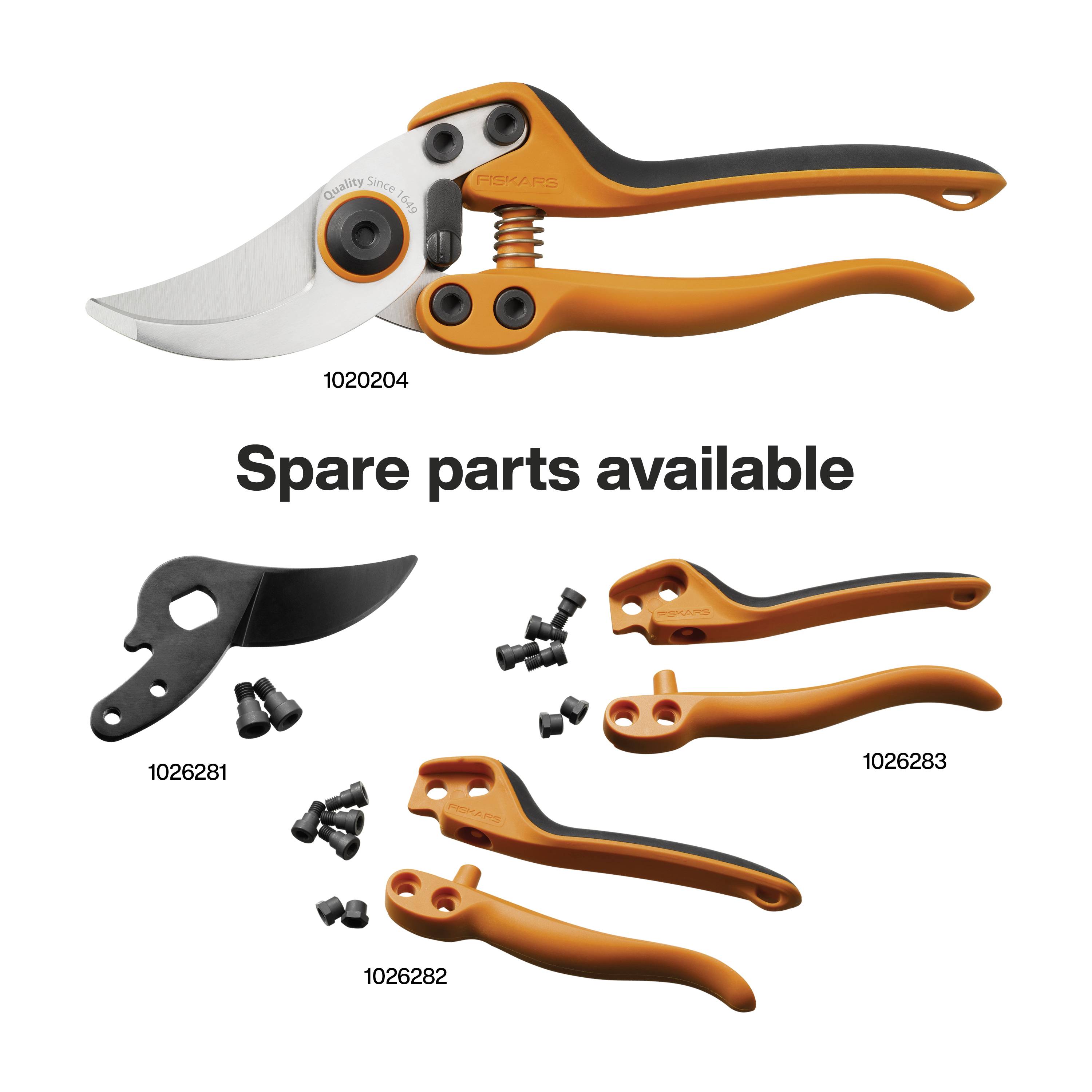 Original Fiskars Replacement Handles for Professional Bypass Pruning Shears PB8 L - Thumbnail 5