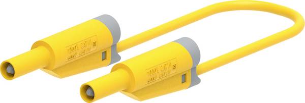 Electro PJP 2712-IEC-CD1-100J Test lead Jack plug 100 cm Yellow 1 pc(s)