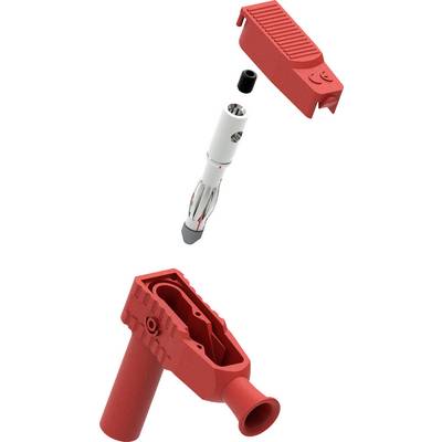 Electro PJP 1067-CD1-R Jack plug Red 1 pc(s)-0
