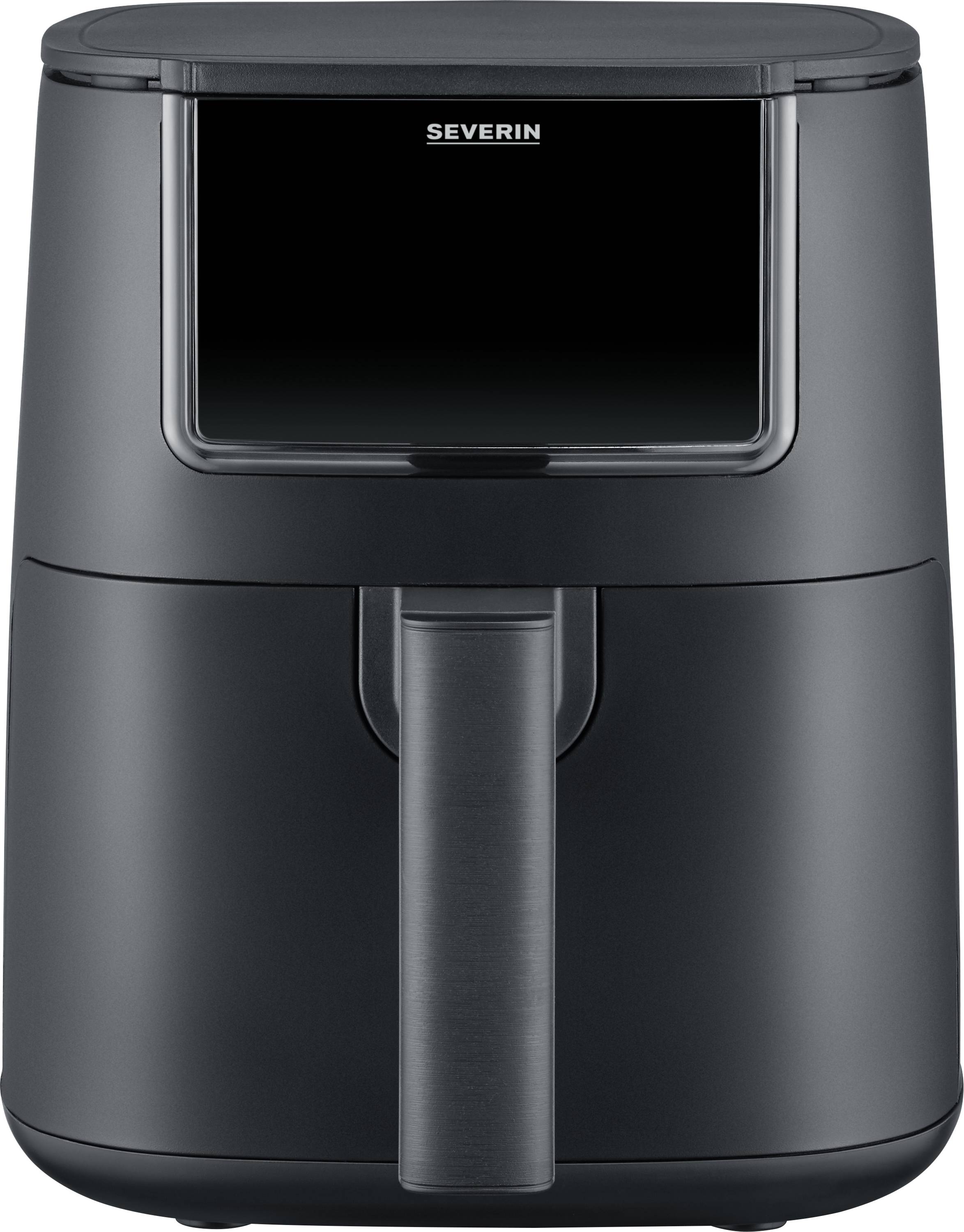 Severin FR 2461 Air fryer 4 l 1300 W Timer function, with display Black