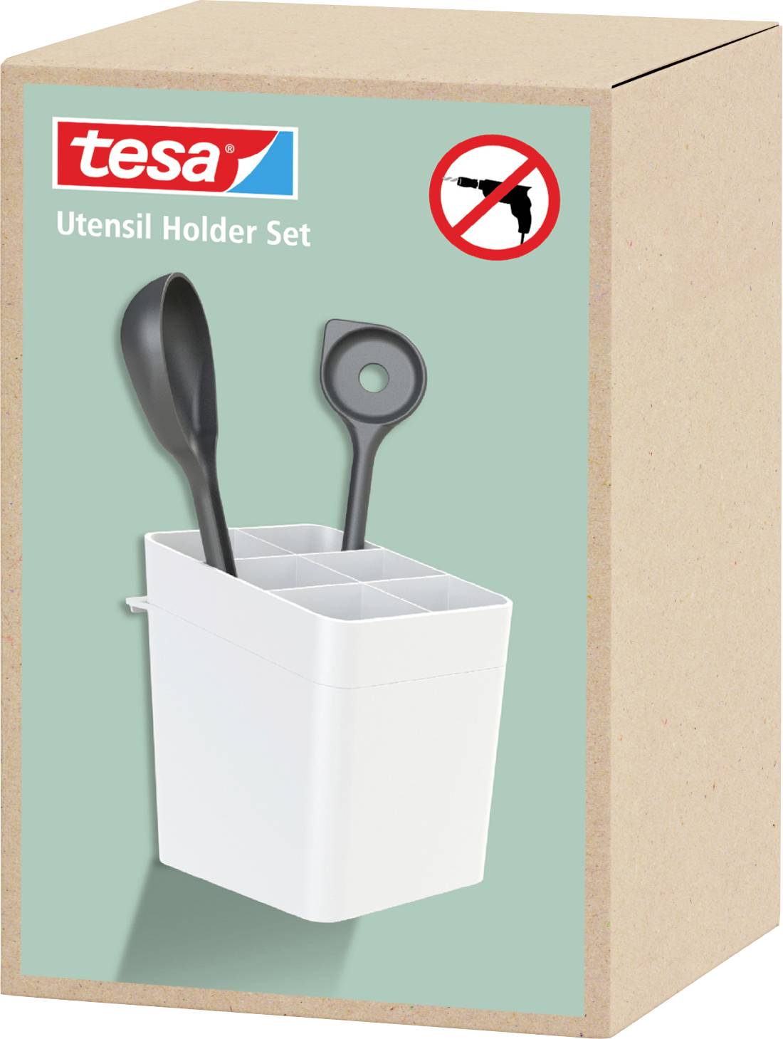 tesa 70045-00000-00 #####Utensilienhalter White 1 Set