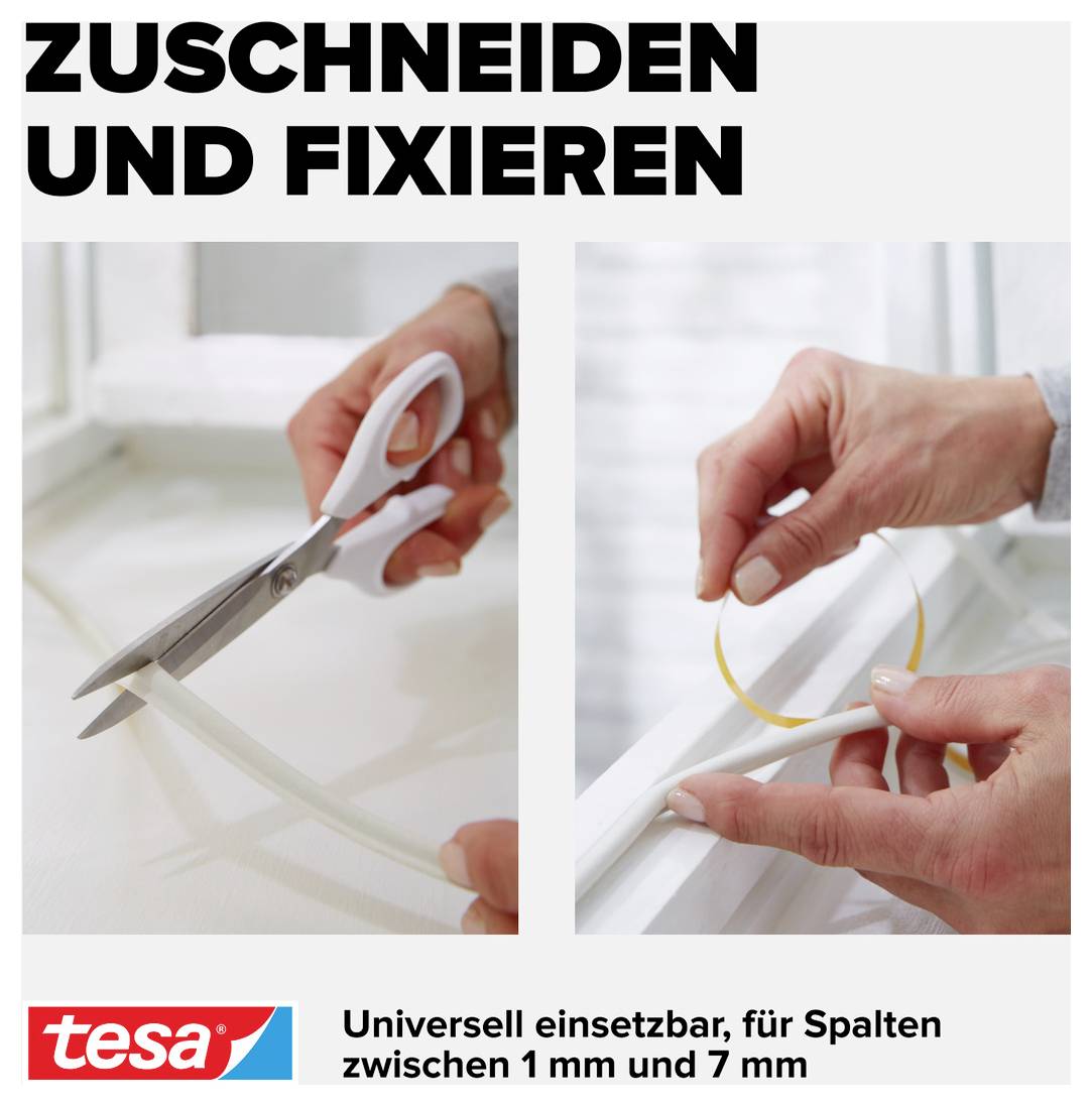 'Secure cardboard boxes with tesapack®'. Multiple rolls of packing tape displayed against a blurred warehouse background.