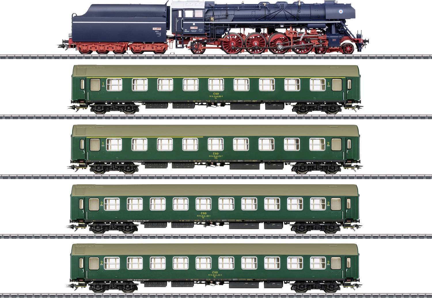 Maerklin 026498 H0 Train set Museum train with Albatros