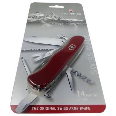 Victorinox Outrider 0.8513.B1 Swiss army knife No. of functions 14 Red-0