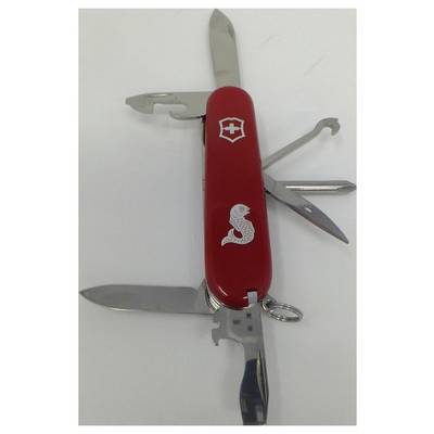 A Swiss Army knife with multiple tools extended, including blades, bottle opener, and corkscrew, symbolizing versatility and utility.