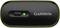 A small, portable Garmin device with a green glowing LED display; used for positioning and navigation.