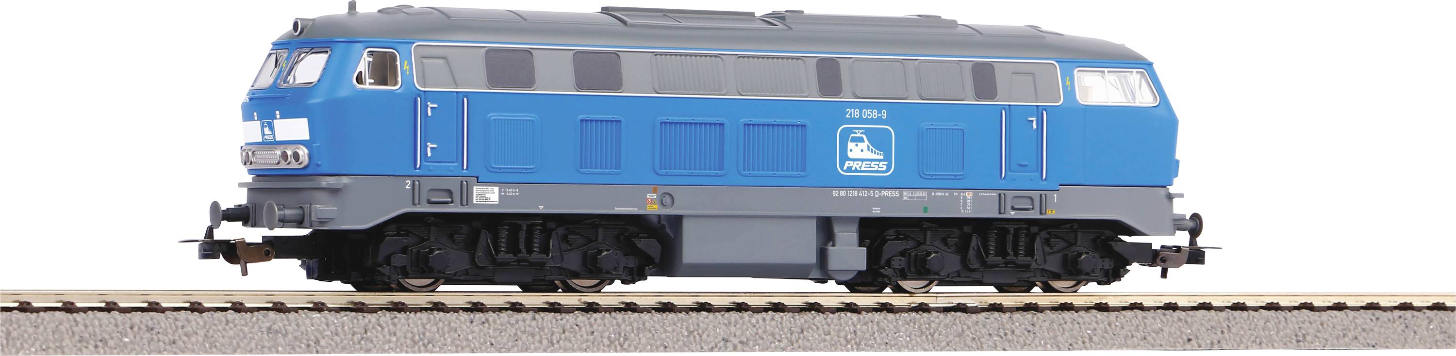 Buy Piko H0 98551B H0 Diesel locomotive BR 218 of Press | Conrad