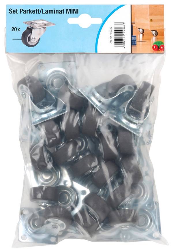 dörner + helmer 450320 Swivel wheel Wheel diameter: 30 mm 20 pc(s)