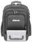 Black tool backpack with multiple compartments and a transparent plastic box on the front, with 'cimco' logo on the bag.