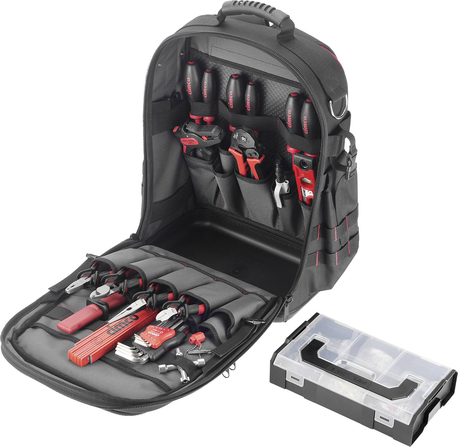 Cimco Werkzeug-Rucksack Ergo-XL30 electr. 170426 Tool backpack (+ tools) (L x W x H) 280 x 220 x 480 mm