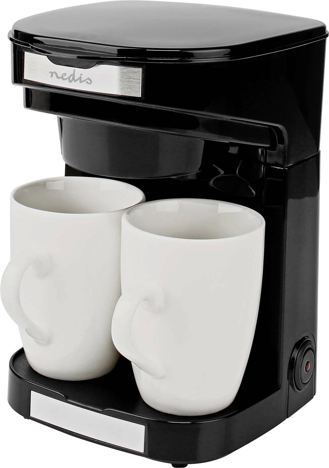 Nedis KACM140EBK Coffee maker Black Cup volume=2