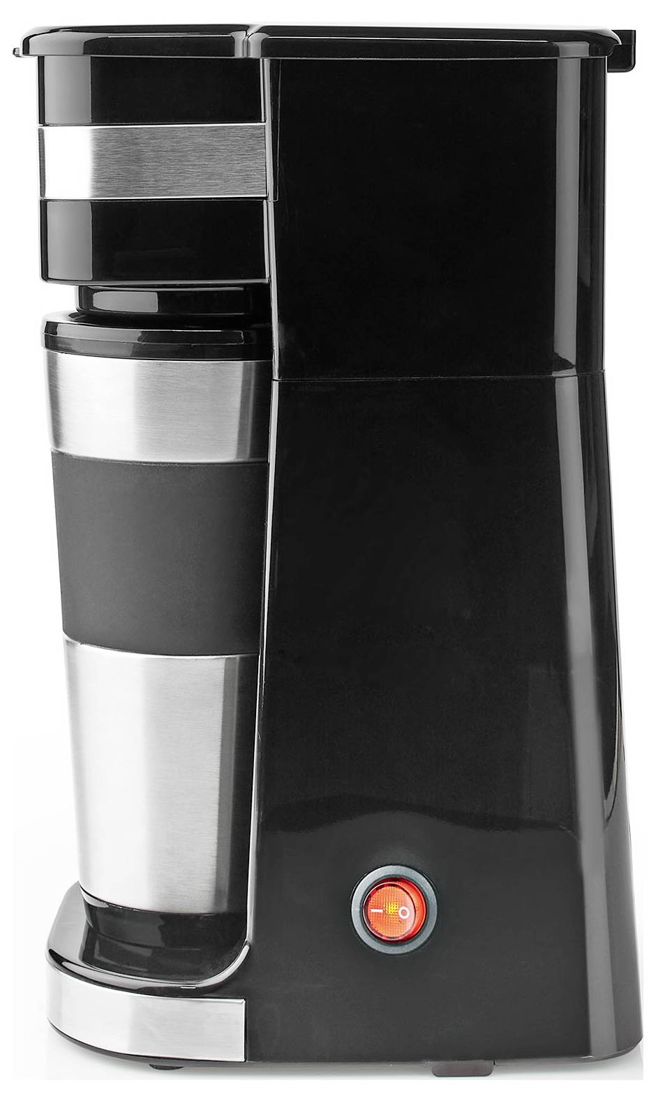 Nedis KACM300FBK Coffee maker Black, Silver-2