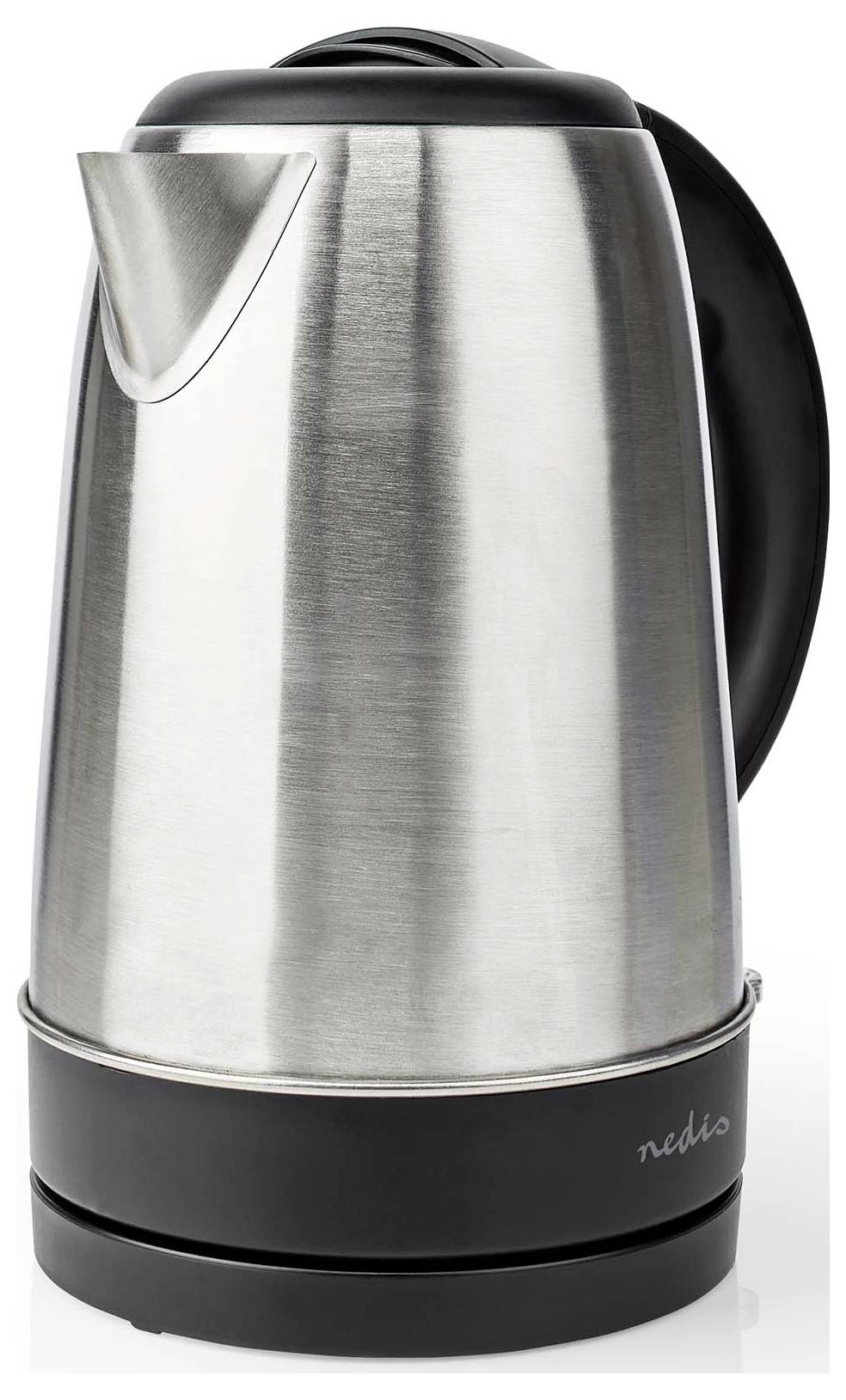 Nedis KAWK340EAL Kettle Indicator light Silver, Black Capacity: 1.7 l-3