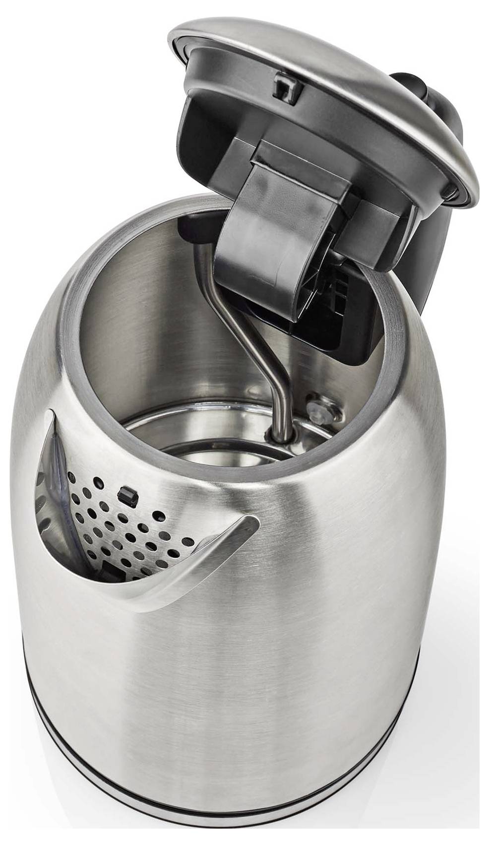 Nedis KAWK350EAL Kettle Silver, Black Capacity: 1.7 l-4