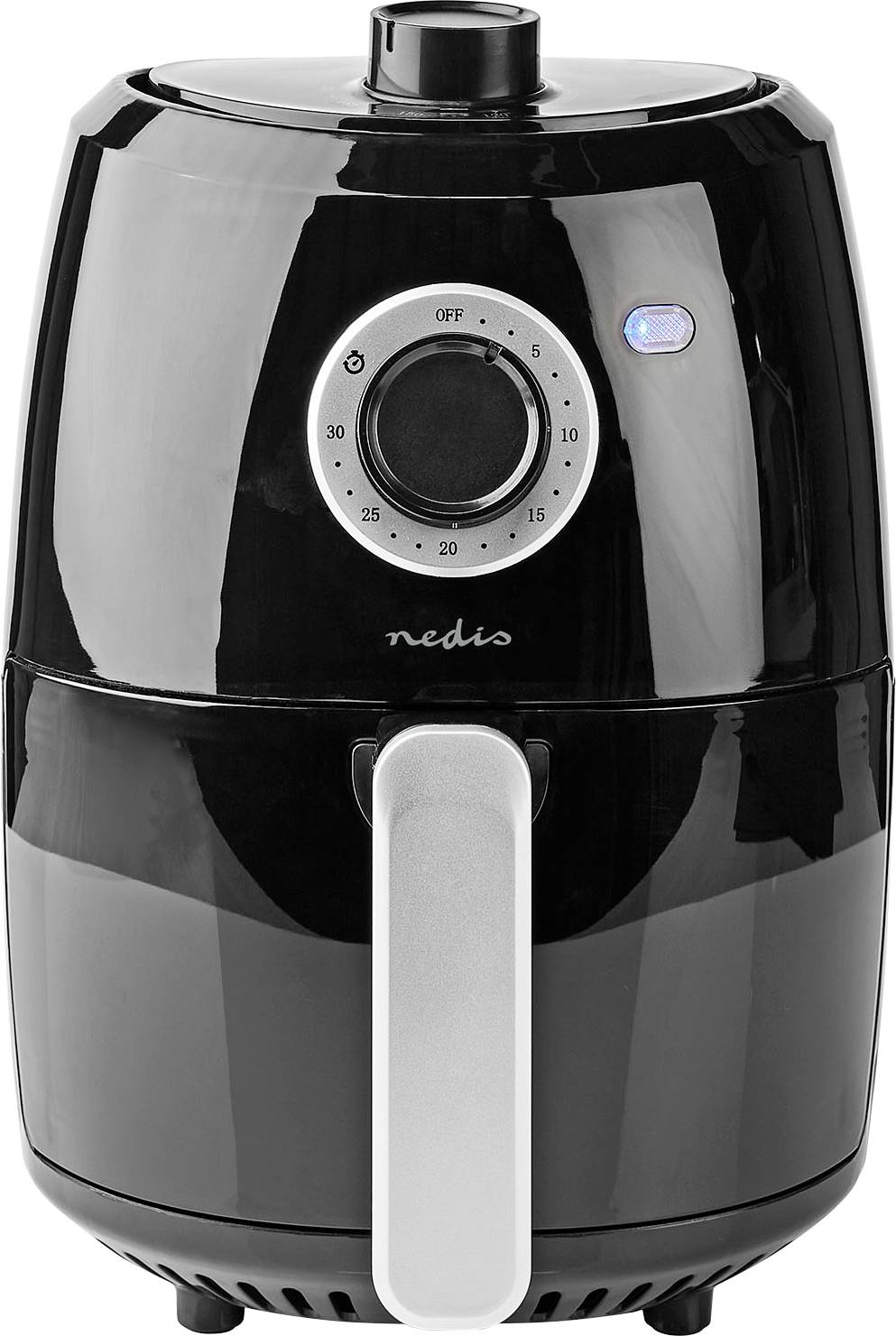 Nedis KAAF120FBK Air fryer 2.4 l 1000 W Timer function Black