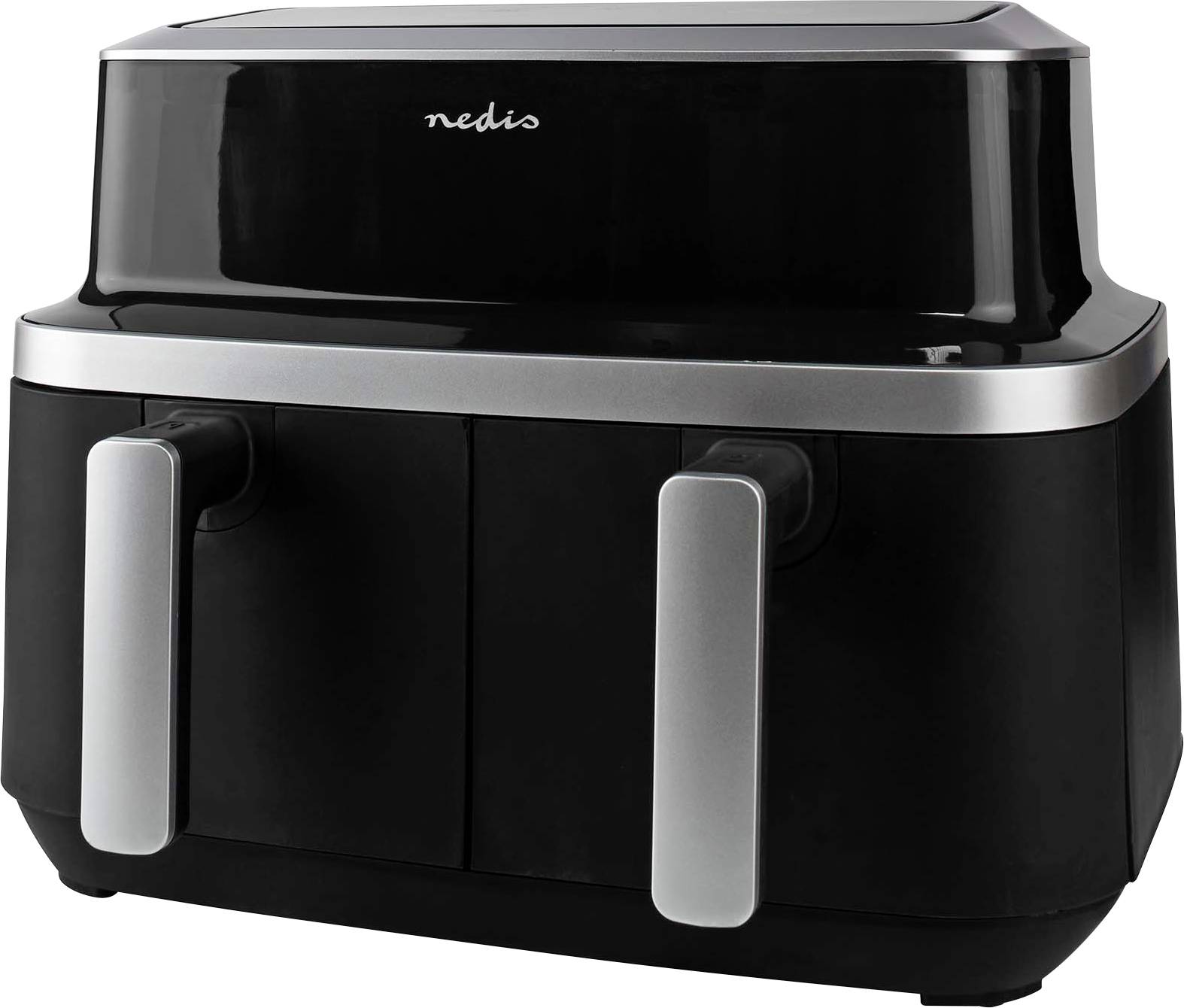 Nedis KAAF320BK Air fryer 8.4 l 2600 W Timer function, Overheat protection, BPA-free Black