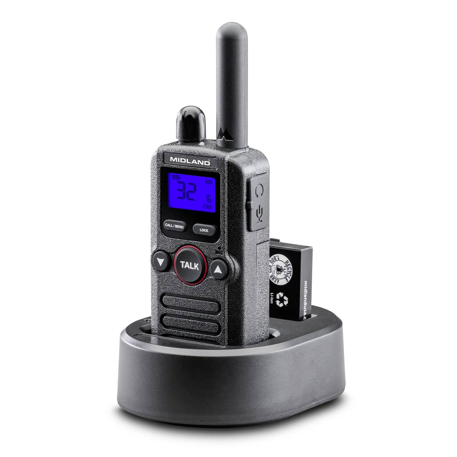 Midland Charger Einzel-Standlader für Midland BR 180 C1629-1