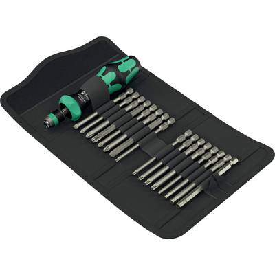 Wera Kompakt 60 RA-R 1 05051530001 Bit set 17-piece 1/4" (6.3 mm)-0