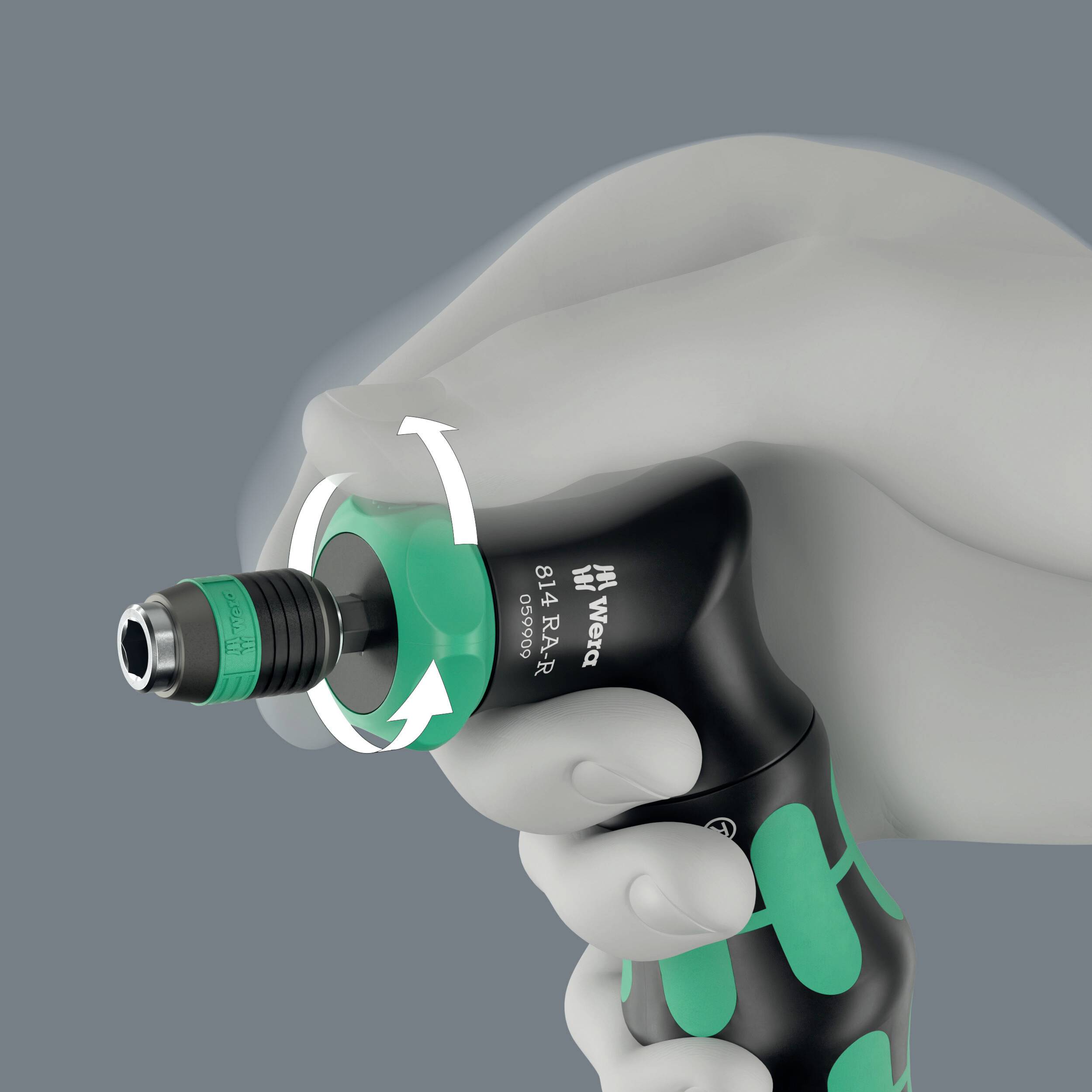 Wera Kompakt Pistol RA-R 1 Workshop Torque wrench-3