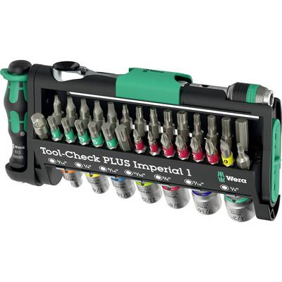 Wera Tool-Check PLUS Imperial 1 05049060001 Torq bit 39-piece TORX BiTorsion-0