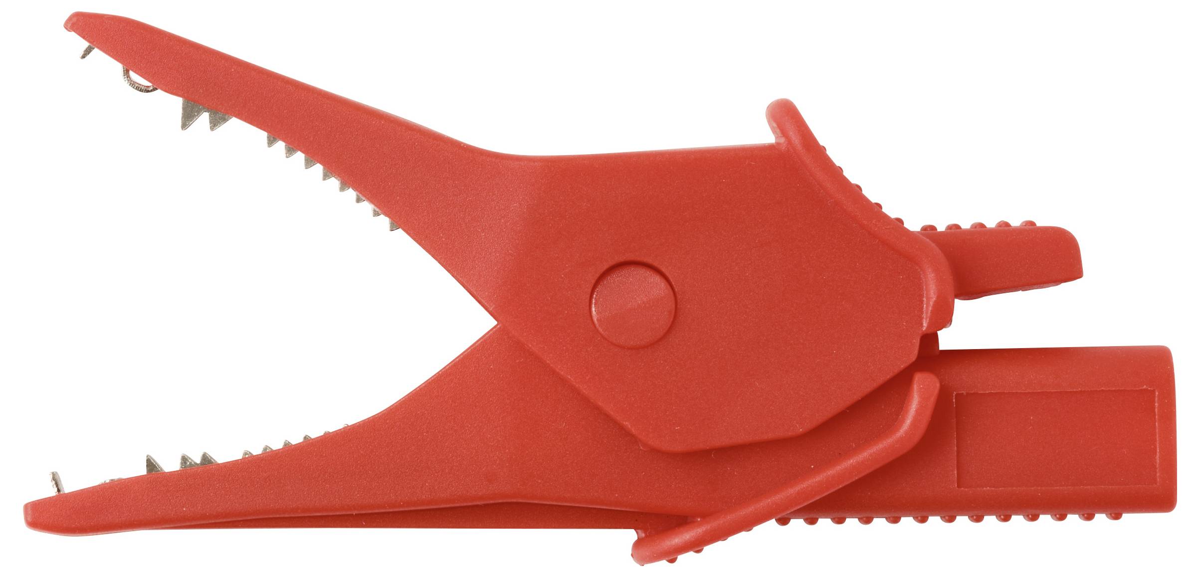 VOLTCRAFT MSK-135 Alligator clip Curved CAT IV 600 V, CAT III 1000 V 10 a Red-3