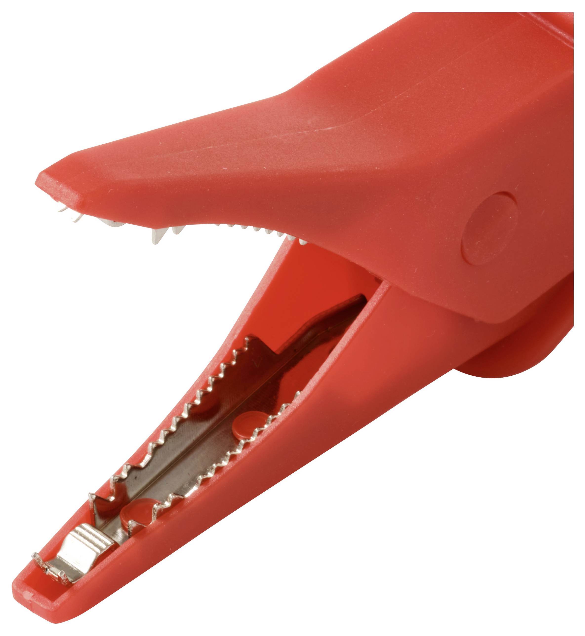 VOLTCRAFT MSK-135 Alligator clip Curved CAT IV 600 V, CAT III 1000 V 10 a Red-4