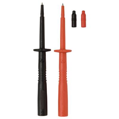 VOLTCRAFT MSS-110 Safety test probe set VC-17155625 4 mm jack connector CAT IV 600 V, CAT III 1000 V Red, Black 1 Set-2