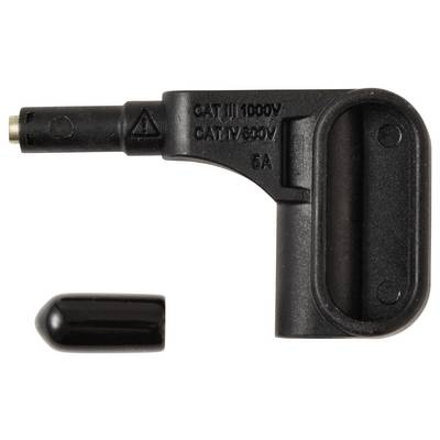 VOLTCRAFT MSS-120 Magnetic test tip 4 mm socket;CAT III 1000 V, CAT IV 600 V;Black;1 pc(s)-2
