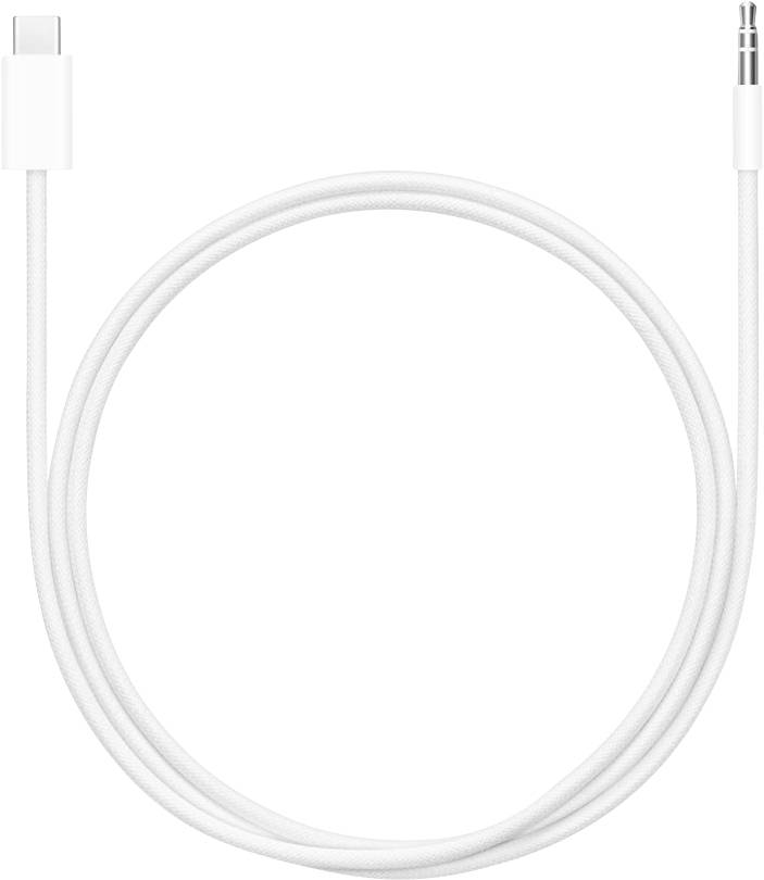 Apple Apple iPad/iPhone/iPod Cable [1x USB-C® plug - 1x Jack plug 3.5 mm] 1.2 m White