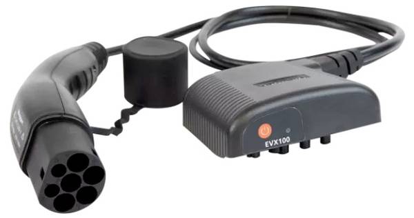 Megger EVX100 Charger interface